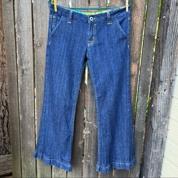 Miss Me Geneva JP4480 Flare Leg Flap Back Pocket Jeans Sz 29 - Picture 5 of 16